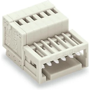 WAGO-733-204 Blocchi terminali connettore Conn Terminal Block M 4 POS 2.5mm RA Cable Mount 4A Box