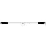 Radiall-R284C0351023 Kabelbaugruppen Koaxial Cable Assembly Flexible 6m BNC to BNC PL-PL Crimp-Crimp