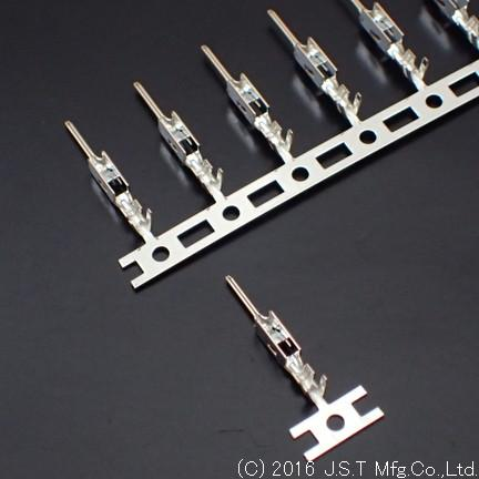 JST Manufacturing-SPNI-002T-P0.5 Steckverbinder, Kontakt Contact PIN 24-28 Size Crimp ST Cable Mount 24-28AWG Reel