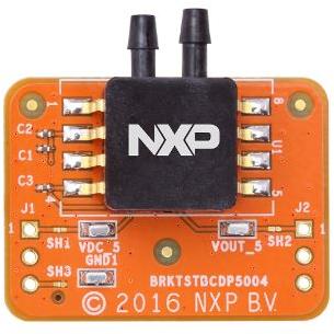 NXP Semiconductors-BRKTSTBCDP5004 Kit e schede di sviluppo sensori MPXV5004  Board Mount Pressure Sensor Breakout Board