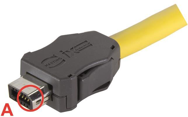 HARTING-09451812560XL Interfaz de conector Conn Interface PL 8Signal/2Ground POS Solder RA Cable Mount 10 Terminal 1 Port Bulk