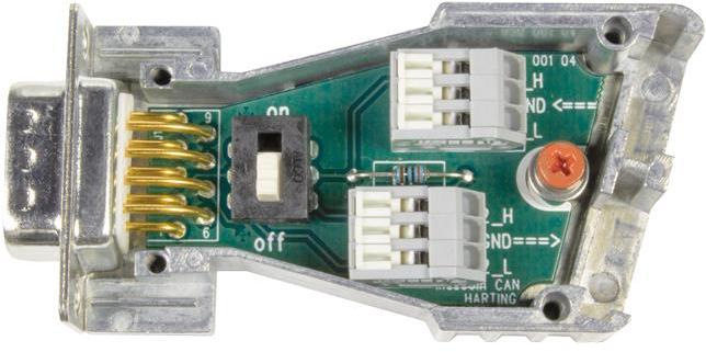 HARTING-66630095028 Steckverbinder, andere InduCom9 CAN-Bus male PL1 UNC set