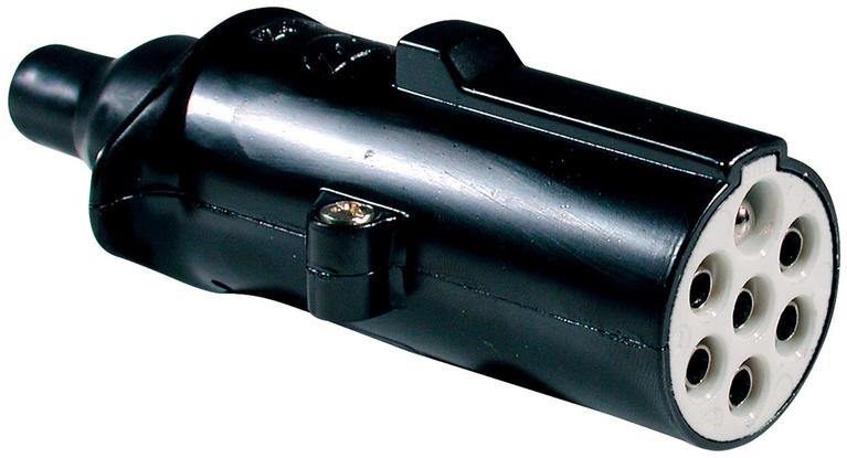 Littelfuse-00591700 Connector Circular Connector 7-Pole Aluminum Body Plug