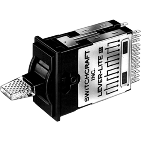 Switchcraft-84212 Interruptor basculante Switch Rocker Quick Connect Lever 1A 200VA