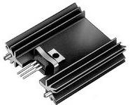 Fischer Elektronik GmbH & Co. KG-SK 409 38,1 STC TO 220 Heat Sinks Heat Sink Passive TO-220/TO-3P Extruded Thru-Hole Aluminum 7°C/W Black Anodized