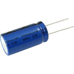 Vishay-MAL214830332E3 Capacitor Aluminum Electrolytic Cap Aluminum Lytic 3300uF 35V 20% (16 X 31mm) Radial 7.5mm 1.62A 3000h 105°C Ammo