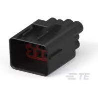TE Connectivity-1452303-1 Einzeladersteckverbinder, Gehäuse Conn Housing PL 12 POS Crimp ST Cable Mount Black