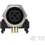 TE Connectivity-4-2172083-2 Steckverbinder, rund Conn M12 Circular SKT 5 POS Solder RA Thru-Hole 5 Terminal 1 Port