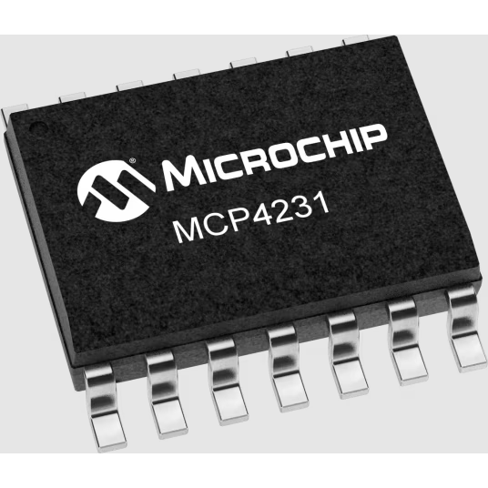 Microchip Technology-MCP4231-103E/SL Digitalpotenziometer Digital Potentiometer 10kOhm 128POS Volatile Linear Automotive AEC-Q100 14-Pin SOIC N Tube
