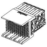 Conn Backplane HDR 90 POS 1.9mm Press Fit RA Thru-Hole Impact™ Tray