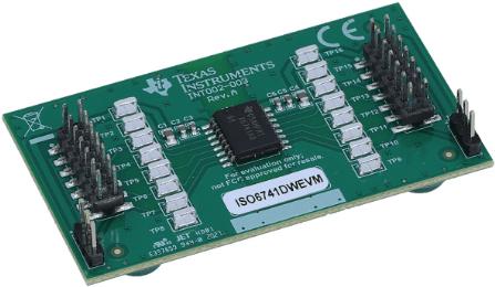 Texas Instruments-ISO6741DWEVM Entwicklungssätze und Werkzeuge Iso67Xx General Purpose Triple Or Quad Channel Digital Isolator Evaluation Module