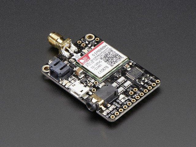 Adafruit Industries-1963 RF/Drahtlos-Entwicklungsplatinen und Kits SIM800H Cellular Module Development Tool