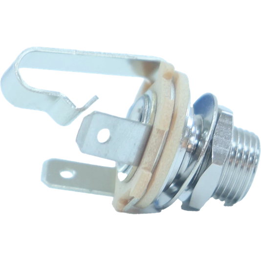 Switchcraft-FAL11 音频及视频连接器 Conn 1/4" Phone Jack F 2 POS Solder Lug ST Panel Mount 2 Terminal 1 Port