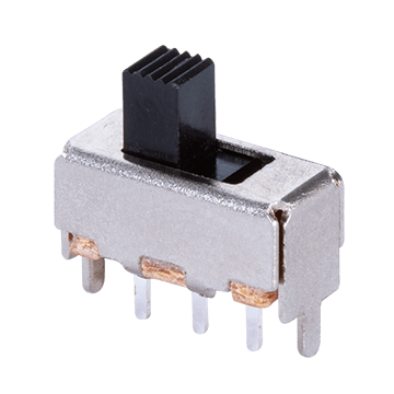 Same Sky (formerly CUI Devices)-SLW-12689-4A-N-D Schiebeschalter Switch Slide ON ON SPDT Raised Slide 0.3A 50VDC 10000Cycles PC Pins Thru-Hole