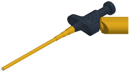 SKS Kontakttechnik-KLEPS 250 BLACK Steckverbinder, elektronisches Testgerät Conn Test Probe F 1 POS ST Cable Mount 1 Port