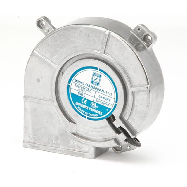 ORION FANS-OAB800AN-22-3WB Gebläse und Lüfter AC BLOWER 125X126X39 BALL, 14cfm