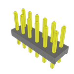 Conn Unshrouded Header HDR 12 POS 2mm Solder ST Top Entry Thru-Hole Bulk