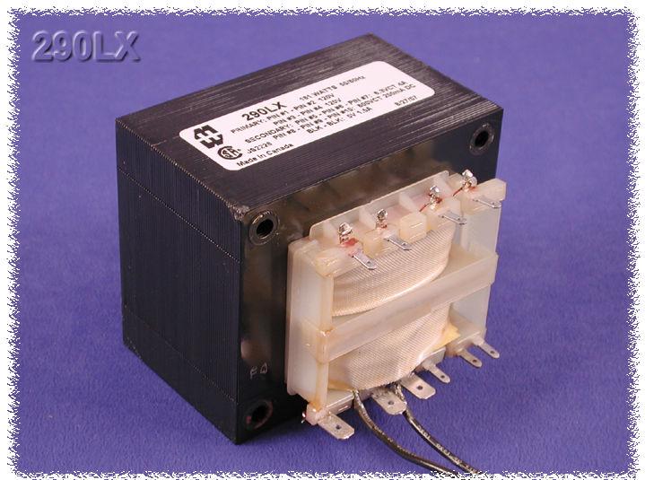 Hammond Manufacturing-290LX 电源变压器 Power Transformer 1:5.49 10 Terminal Solder Lug Plug-In