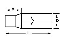 Molex-0190370010 连接器端子 Quick Disconnect Terminal 18-22AWG Brass F 15.8mm Tin Krimptite™ T/R