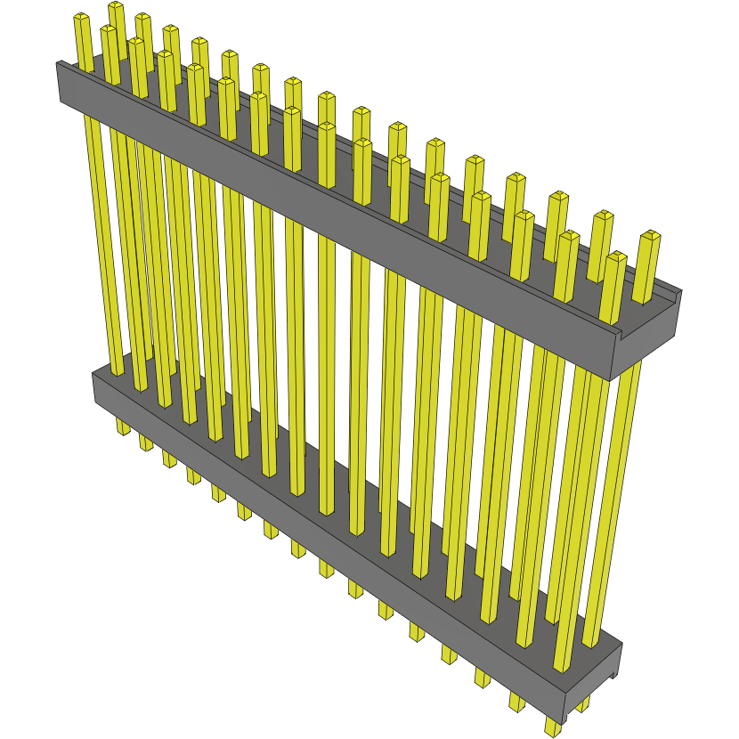 Samtec-DW-16-13-T-D-1000 连接器插头及 PCB 插座 Conn Board Stacker HDR 32 POS 2.54mm Solder ST Top Entry Thru-Hole Bulk