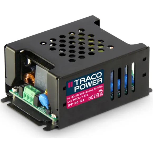 Traco Power-TPP 100-128 AC to DC Power Supplies AC/DC Power Supply Single-OUT 28V 3.58A 100W 6-Pin