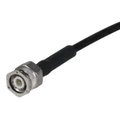 HUBER+SUHNER-11_TNC-50-4-77/133_NE Connettore RF Conn TNC 0Hz to 11GHz 50Ohm Crimp ST Cable Mount M Gold Over Nickel Phosphorus Single