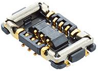 Molex-505270-1612 Connector Headers and PCB Receptacles Conn Board to Board RCP 16 POS 0.35mm Solder ST Top Entry SMD T/R