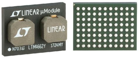 Analog Devices-LTM4662MPY#PBF 直流-直流转换器和开关式调节器模块 Module DC-DC 2-OUT 0.6V to 5.5V 15A/15A 88-Pin BGA Tray