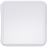 White Acrylonitrile Butadiene Styrene Wall Mount Room Sensor Enclosure