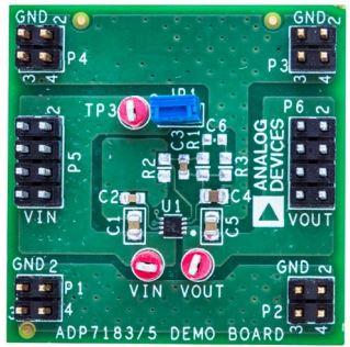 Analog Devices-ADP7185-3.3-EVALZ 电源管理开发电路板和套件 ADP7185ACPZN3.3-R7 Linear Regulator 3.3V Output Evaluation Board