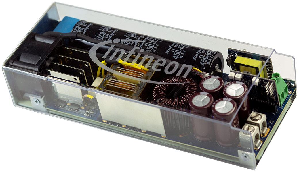 Infineon Technologies AG-EVAL3K3WBIDIPSFBTOBO1 Placas y kits de desarrollo de administración de potencia 2EDF7275F/2EDS8265H/BAT165/BSC093N15NS5/ICE5QSAG/IFX91041EJV33/IPU80R4K5P7/XMC4200-F64k256BA AC to DC Switching Converter/DC to DC Converter and Switching Regulator Chip/Gate and Power Driver 40V to 60V Output Evaluation Board