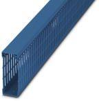 PHOENIX CONTACT-3240593 Verdrahtungskanäle Wiring Ducts Slotted Square Polycarbonate/Acrylonitrile Butadiene Styrene Blue