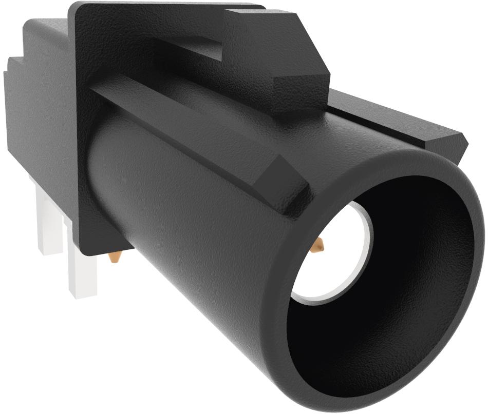 Amphenol RF-FA1-NARP-PCB-8 RF-Steckverbinder Conn SMB 0Hz to 2.5GHz 50Ohm Solder RA Thru-Hole PL Gold Tray