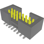 Conn Shrouded Header HDR 16 POS 1mm Solder ST Top Entry SMD Tube