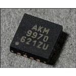 Asahi Kasei Microdevices Corporation-AK8963N Hall-Sensor Hall Effect Sensor Monolithic 3V 16-Pin QFN EP