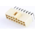 Conn Wire to Board HDR 16 POS 2.5mm Solder RA Side Entry Thru-Hole Tray