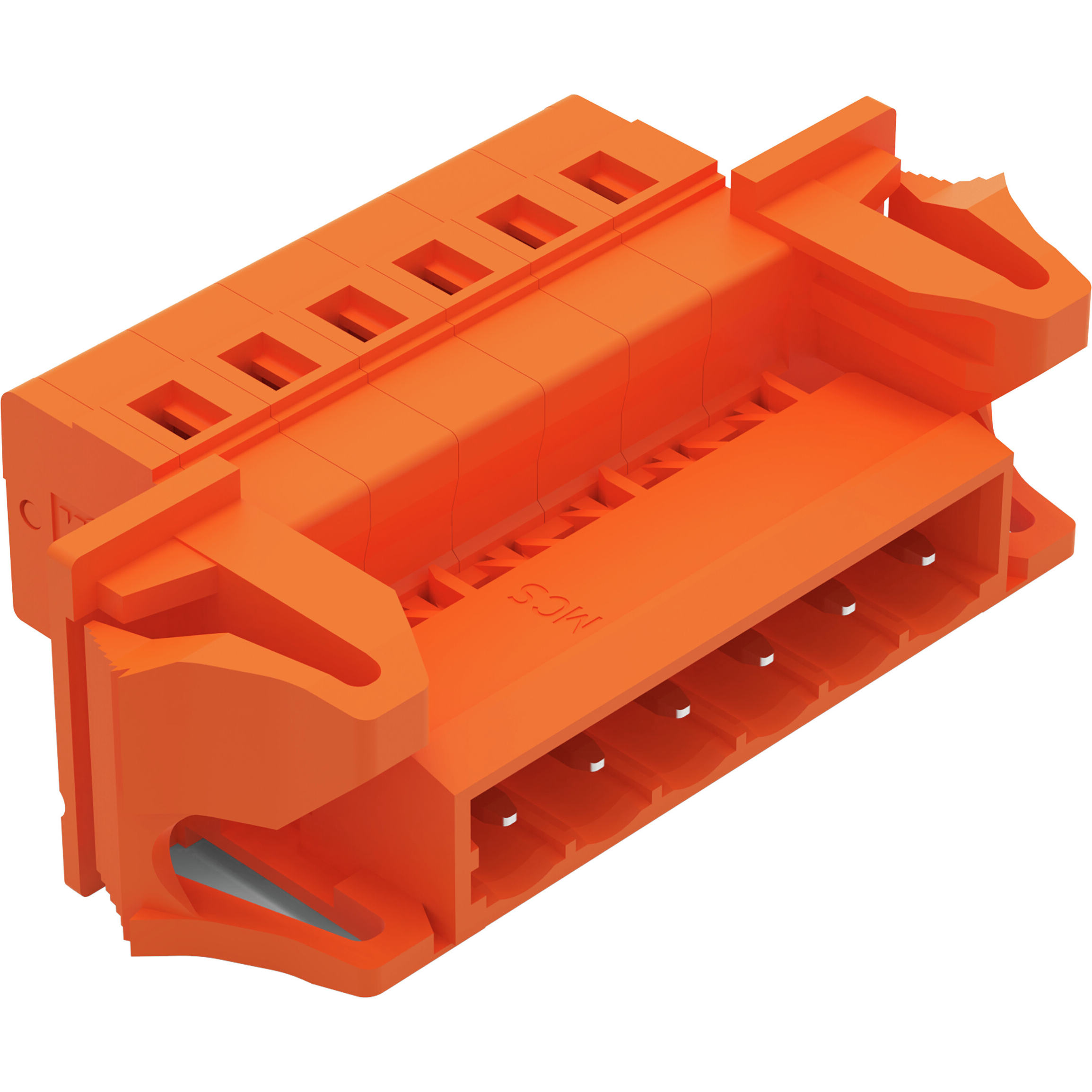 WAGO-231-636/114-000 Connector Terminal Blocks Conn PC Terminal Block M 6 POS 5.08mm Spring Clamp ST Panel Mount 15A Box