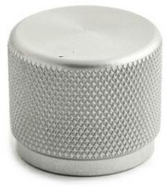 Kilo International-OEJNI-75-1-6 Control Knobs Control Knob, Knurl/Round Clear
