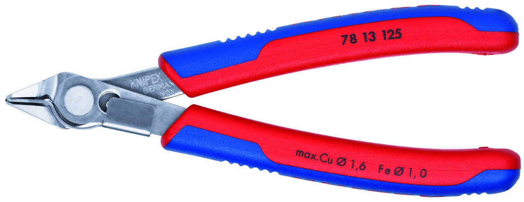KNIPEX TOOLS LP-78 13 125 Pliers Cutting Plier, Electronic Super Knips
