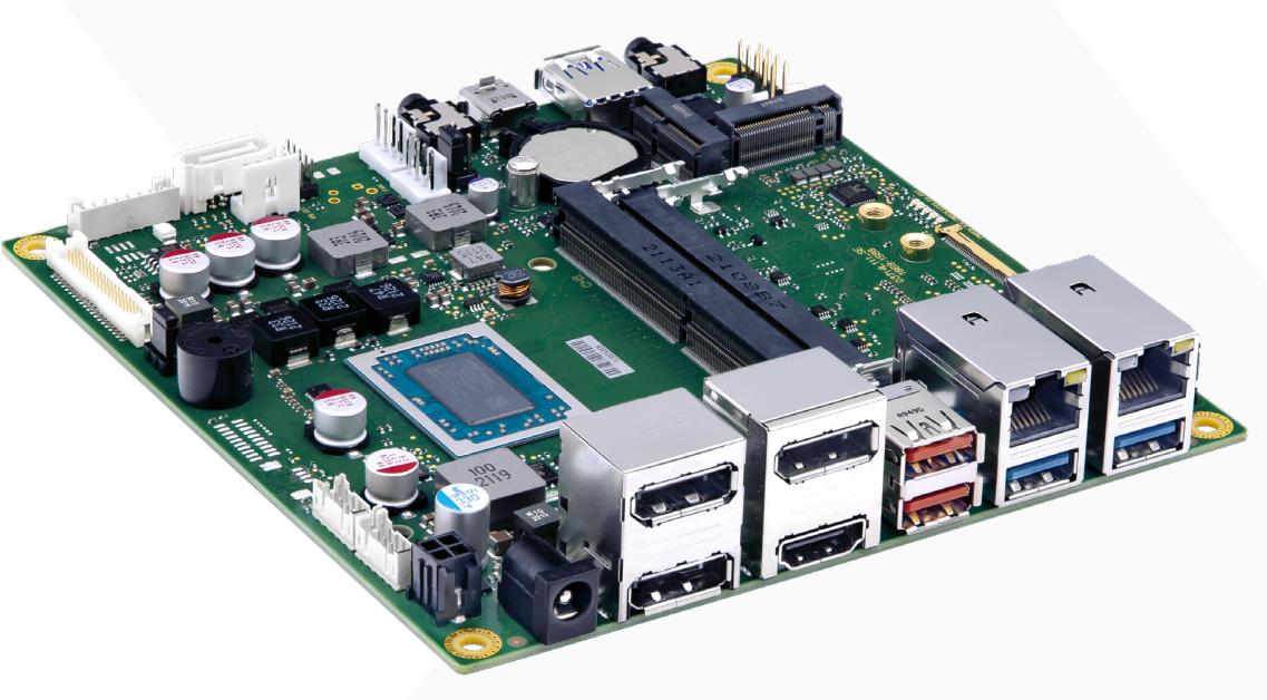 Kontron-F5120-V204 Schede madri e computer a scheda singola Industrial Motherboard D3724-R Supports the AMD Ryzen Embedded R2000 Processor