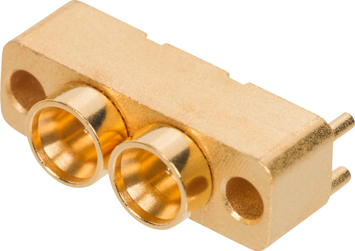 Amphenol-9311-00037 RF-Steckverbinder Conn SMPM 0Hz to 40GHz 50Ohm Solder ST SMD M Gold Over Nickel Tray