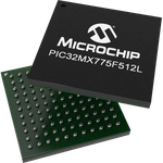 MCU 32-bit MIPS32 M4K RISC 512KB Flash 2.5V/3.3V 121-Pin TFBGA T/R