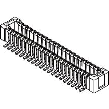 Molex-5031085010 Steckverbinderleisten und Leiterplattenbuchsen Conn Board to Board HDR 50 POS 0.4mm Solder ST Top Entry SMD SlimStack T/R