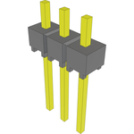 Conn Unshrouded Header HDR 3 POS 2.54mm Solder ST Top Entry Thru-Hole Bulk