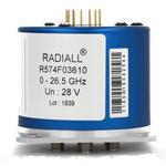 Radiall-R574F22320 HF-Schalter RF Switch SP3T 0MHz to 26.5GHz 55dB