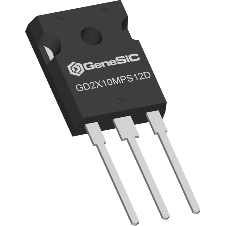 GeneSiC Semiconductor-GD2X10MPS12D Rectifiers 1200V 20A SiC Schottky MPS Diode