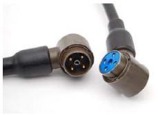 Amphenol-M55181401 Potencia del conector Receptacle, Panel, 4 contacts, Sockets, 35 AMPS, Size 12 contacts