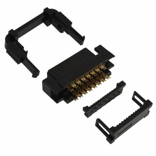 3M-P50-030S-EA 矩形连接器 Conn Rectangular F 30 POS 1.27mm IDT RA Cable Mount Box