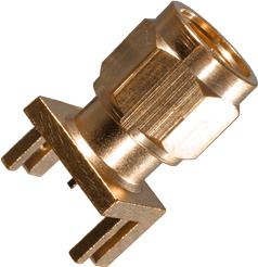 Cinch Connectivity Solutions-142-0801-811 Connector RF Conn SMA 0Hz to 18GHz 50Ohm Solder ST Edge Mount PL Gold