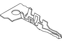 Molex-0039000235 Contatto connettore Contact PIN Crimp ST Cable Mount 20-22AWG Reel